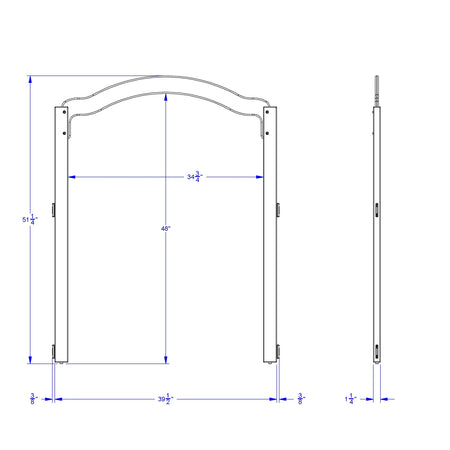 KYDZ Suite® Welcome Arch - Short - 51.5" High - E-height