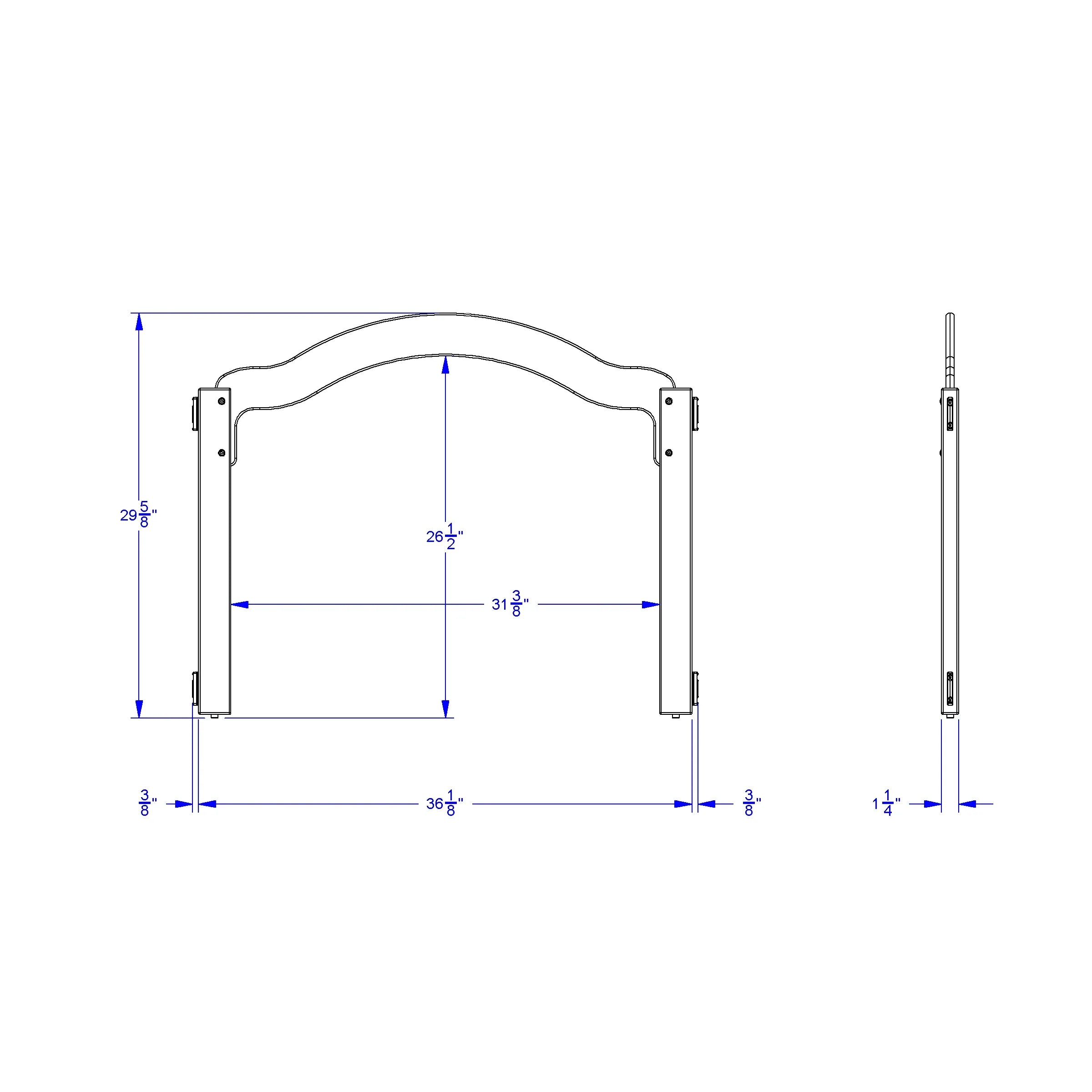 KYDZ Suite® Welcome Arch - Mini - 30" High - T-height
