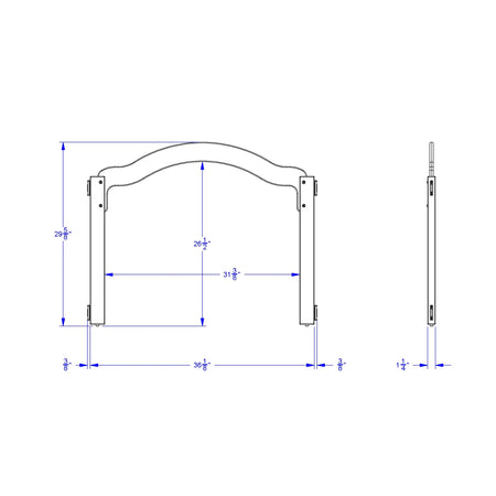 KYDZ Suite® Welcome Arch - Mini - 30" High - T-height