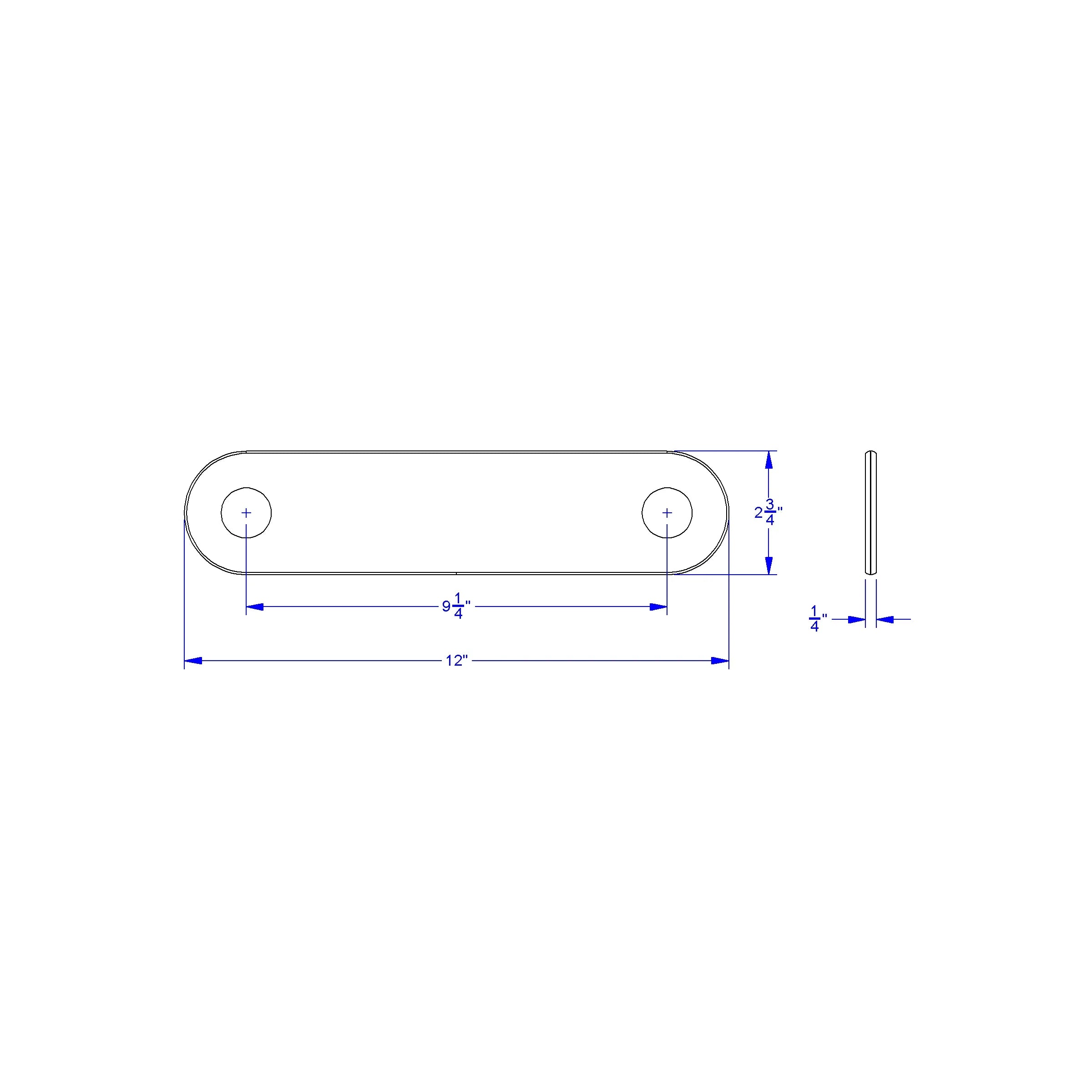 KYDZ Suite® Filler Plate- 12" Deep Unit