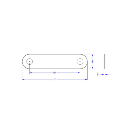 KYDZ Suite® Filler Plate- 12" Deep Unit