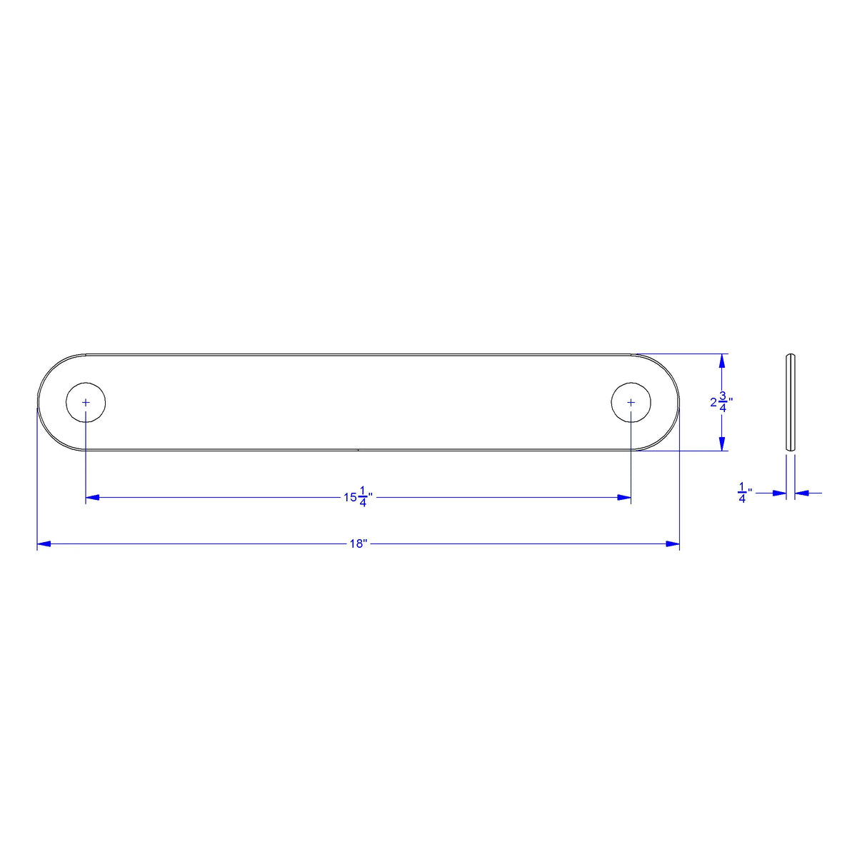 KYDZ Suite® Filler Plate- 18" Deep Unit