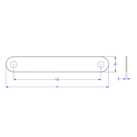 KYDZ Suite® Filler Plate- 18" Deep Unit