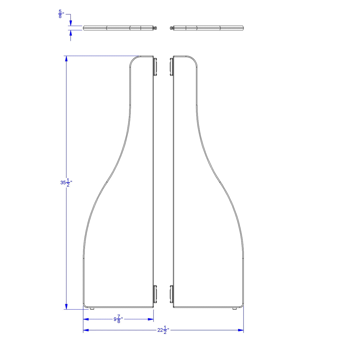 KYDZ Suite® Stabilizer Wing Pair - A-height