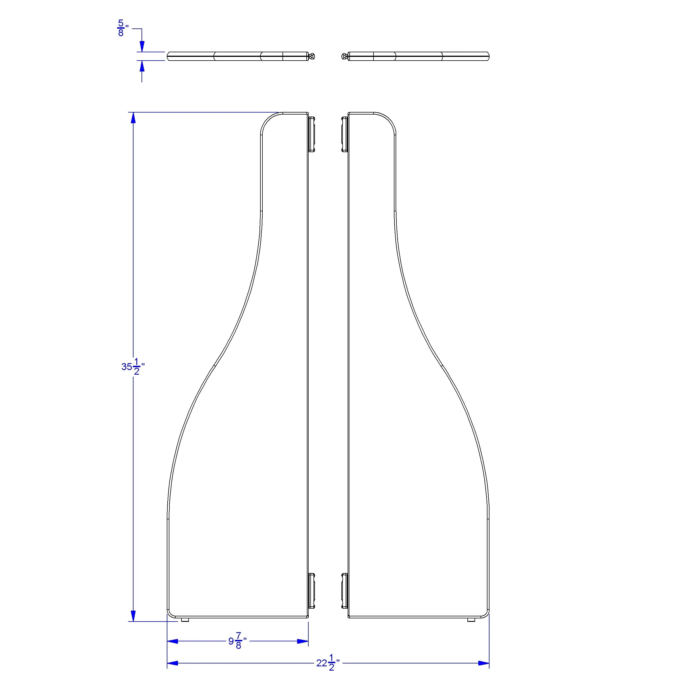 KYDZ Suite® Stabilizer Wing Pair - A-height