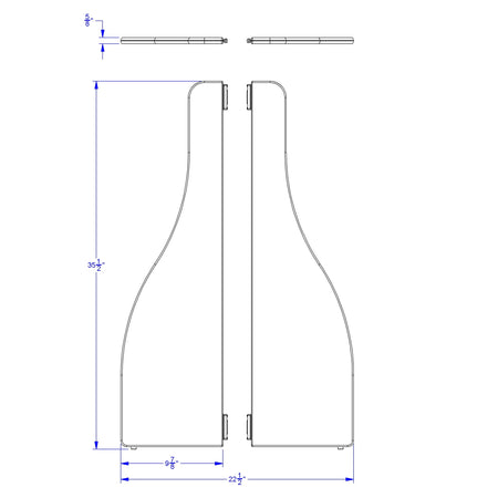 KYDZ Suite® Stabilizer Wing Pair - A-height