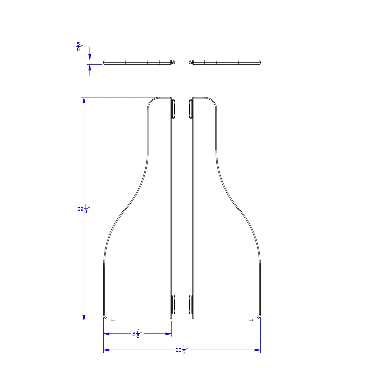 KYDZ Suite® Stabilizer Wing Pair - E-height