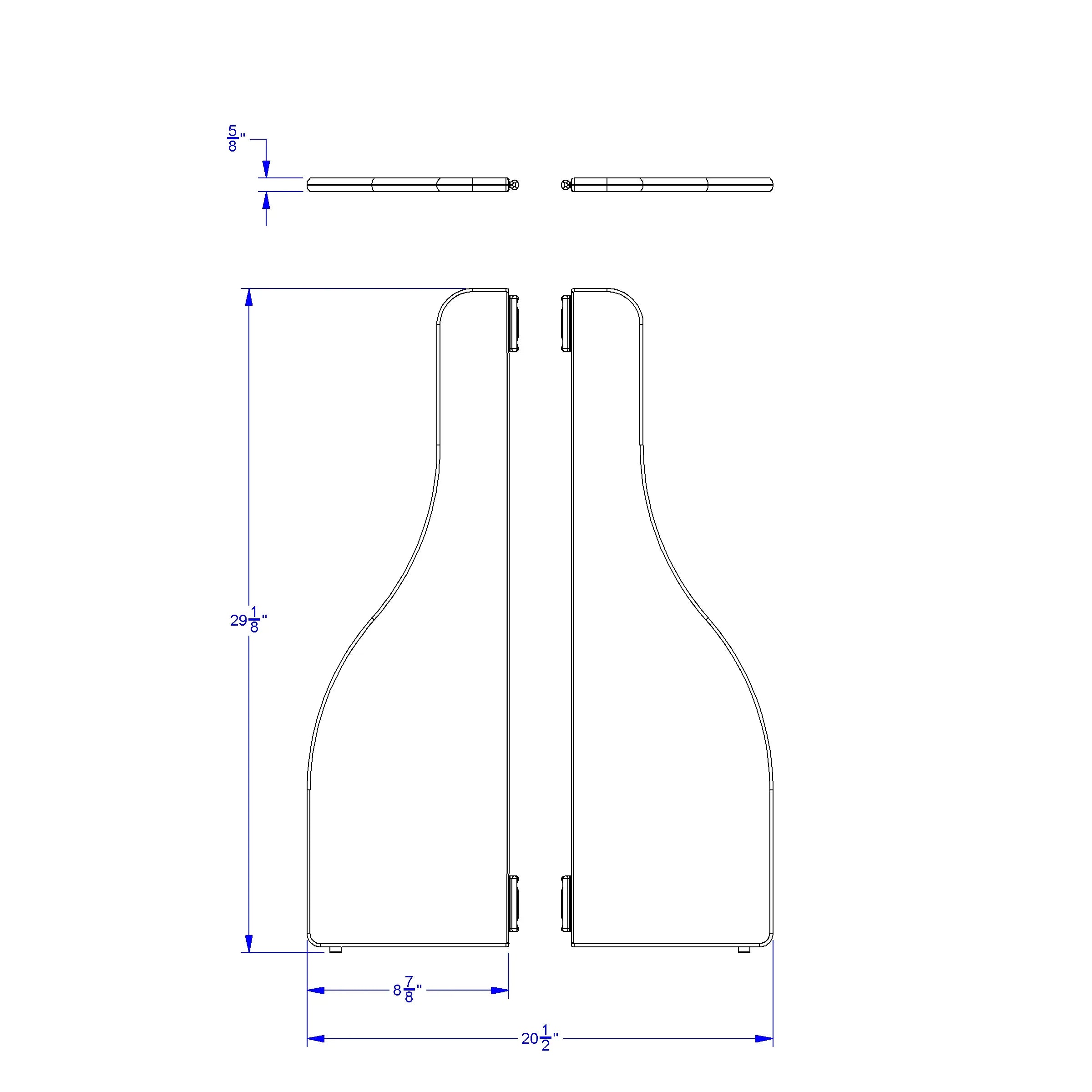 KYDZ Suite® Stabilizer Wing Pair - E-height