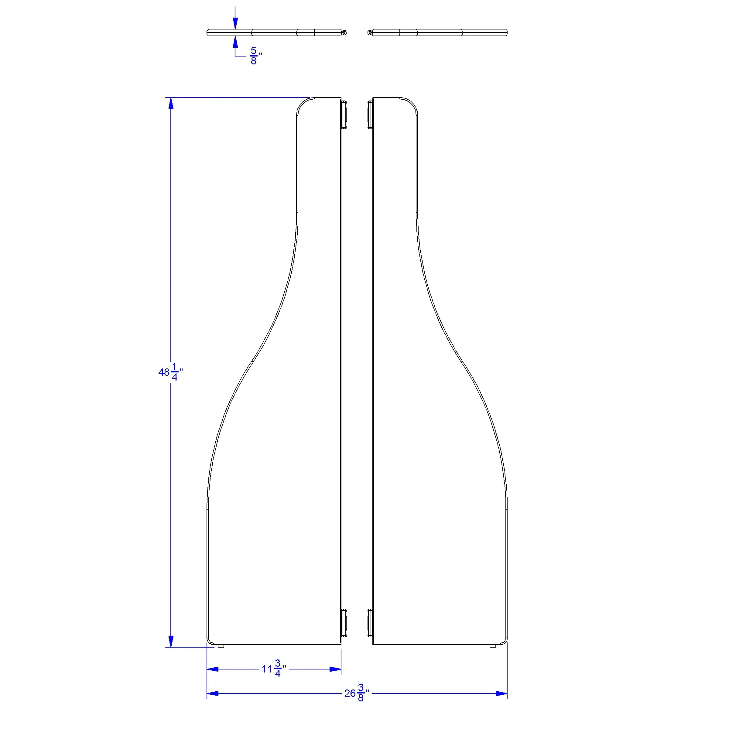 KYDZ Suite® Stabilizer Wing Pair - S-height