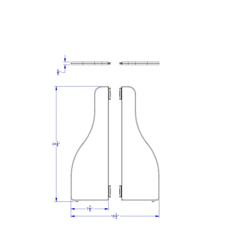 KYDZ Suite® Stabilizer Wing Pair - T-height