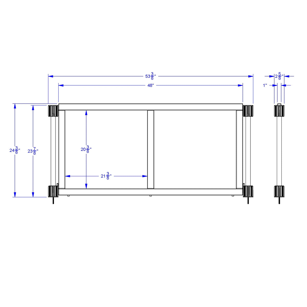 KYDZ Suite® Upper Deck Divider - Mirror