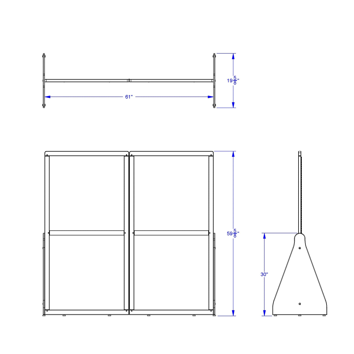 Jonti-Craft® See-Thru Large Crib and Space Divider