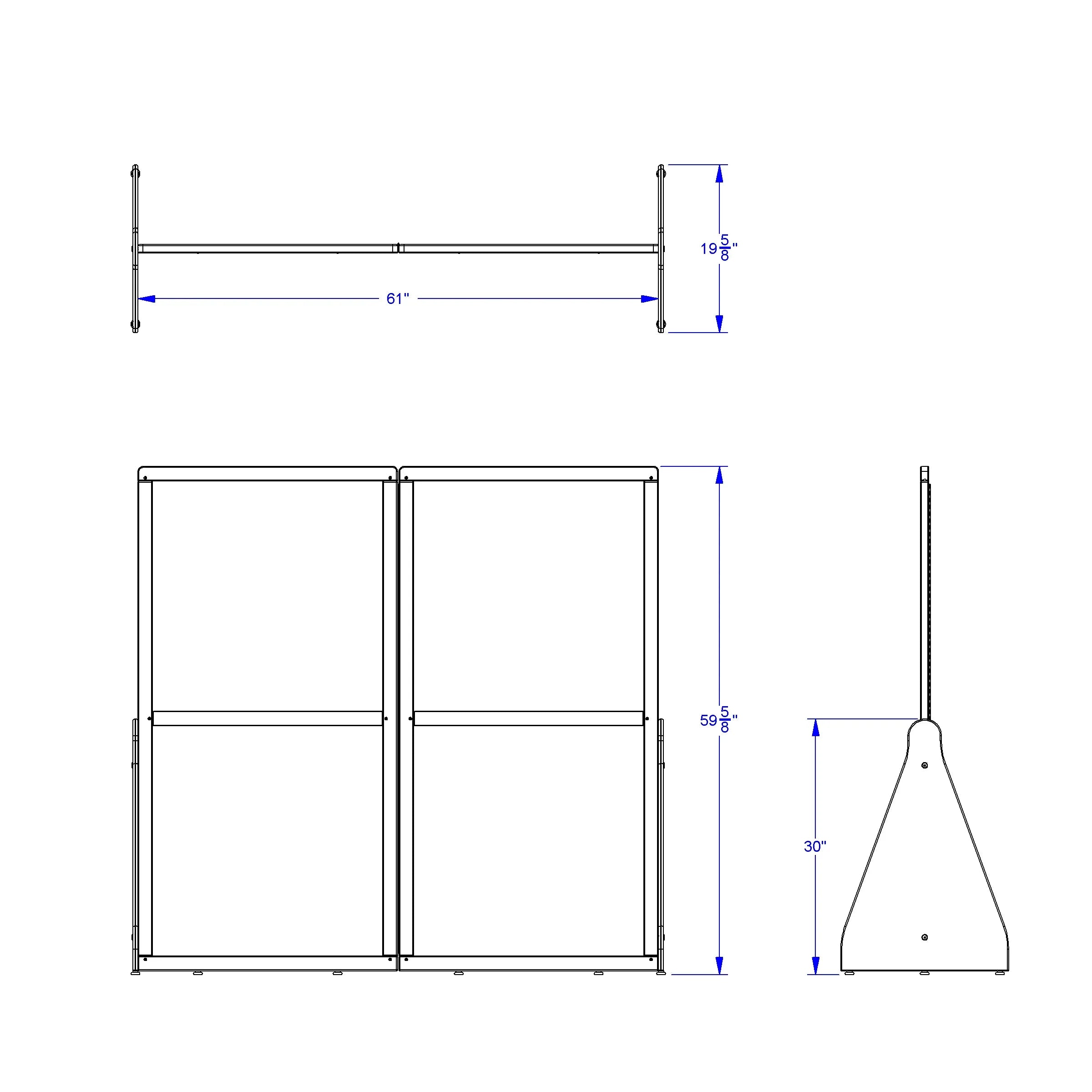 Jonti-Craft® See-Thru Large Crib and Space Divider