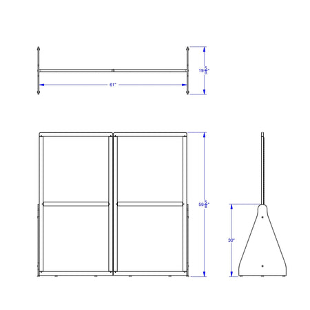 Jonti-Craft® See-Thru Large Crib and Space Divider