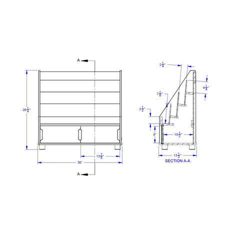 TrueModern® Book Rack