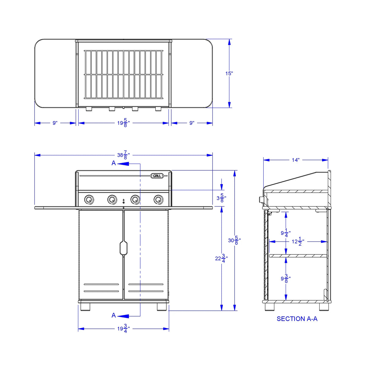 TrueModern® Play BBQ Grill