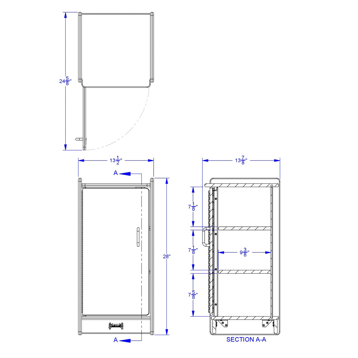 Jonti-Craft® Toddler Contempo Refrigerator