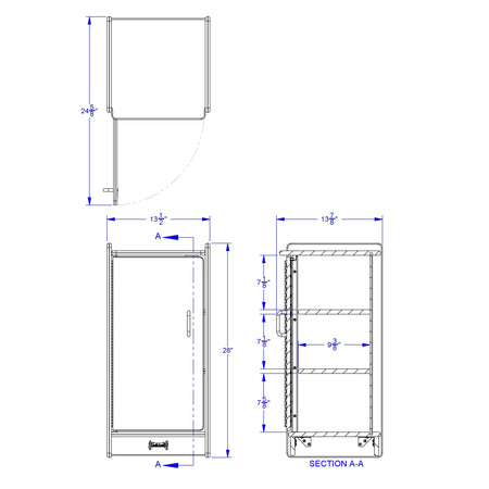 Jonti-Craft® Toddler Contempo Refrigerator