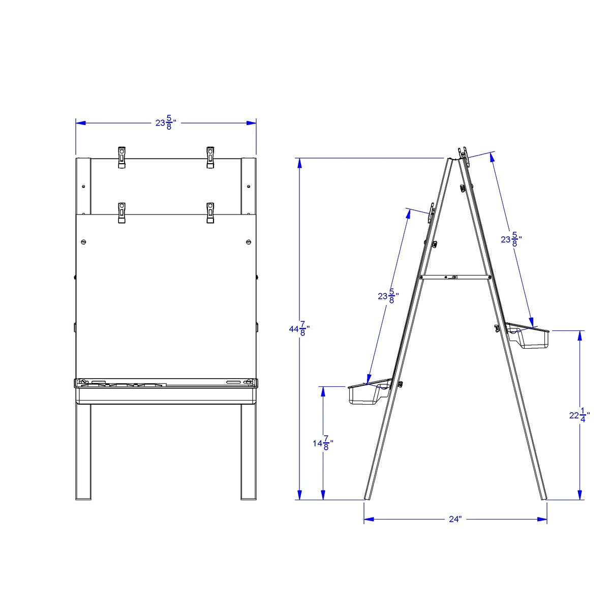 Jonti-Craft® Primary Adjustable Easel