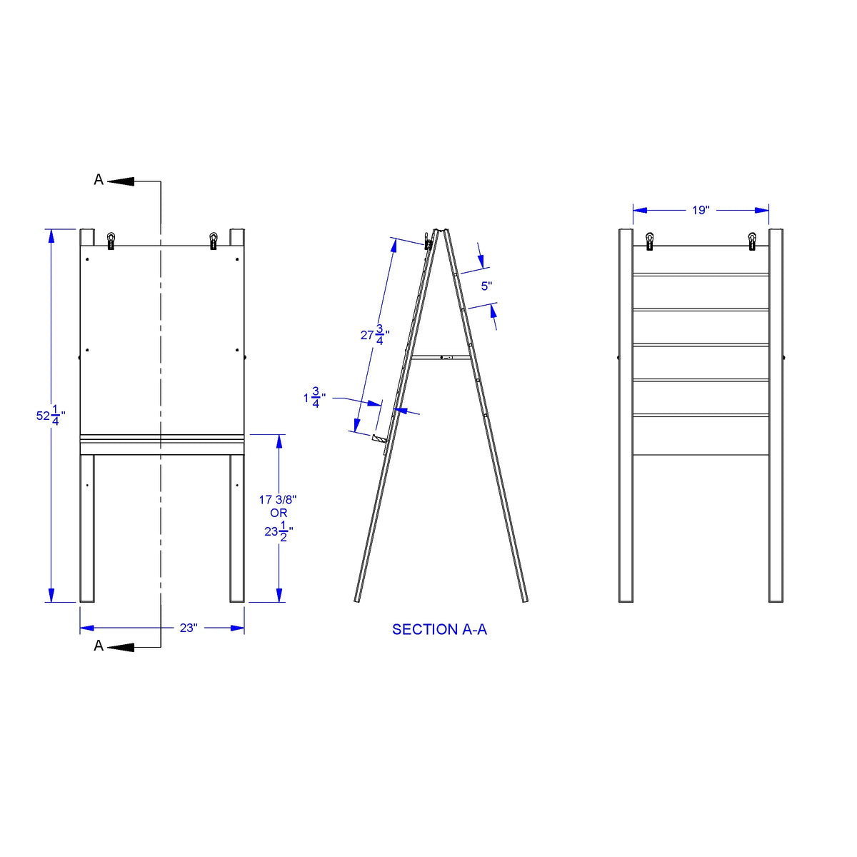 Jonti-Craft® Teachers' Standard Easel - Write-n-Wipe
