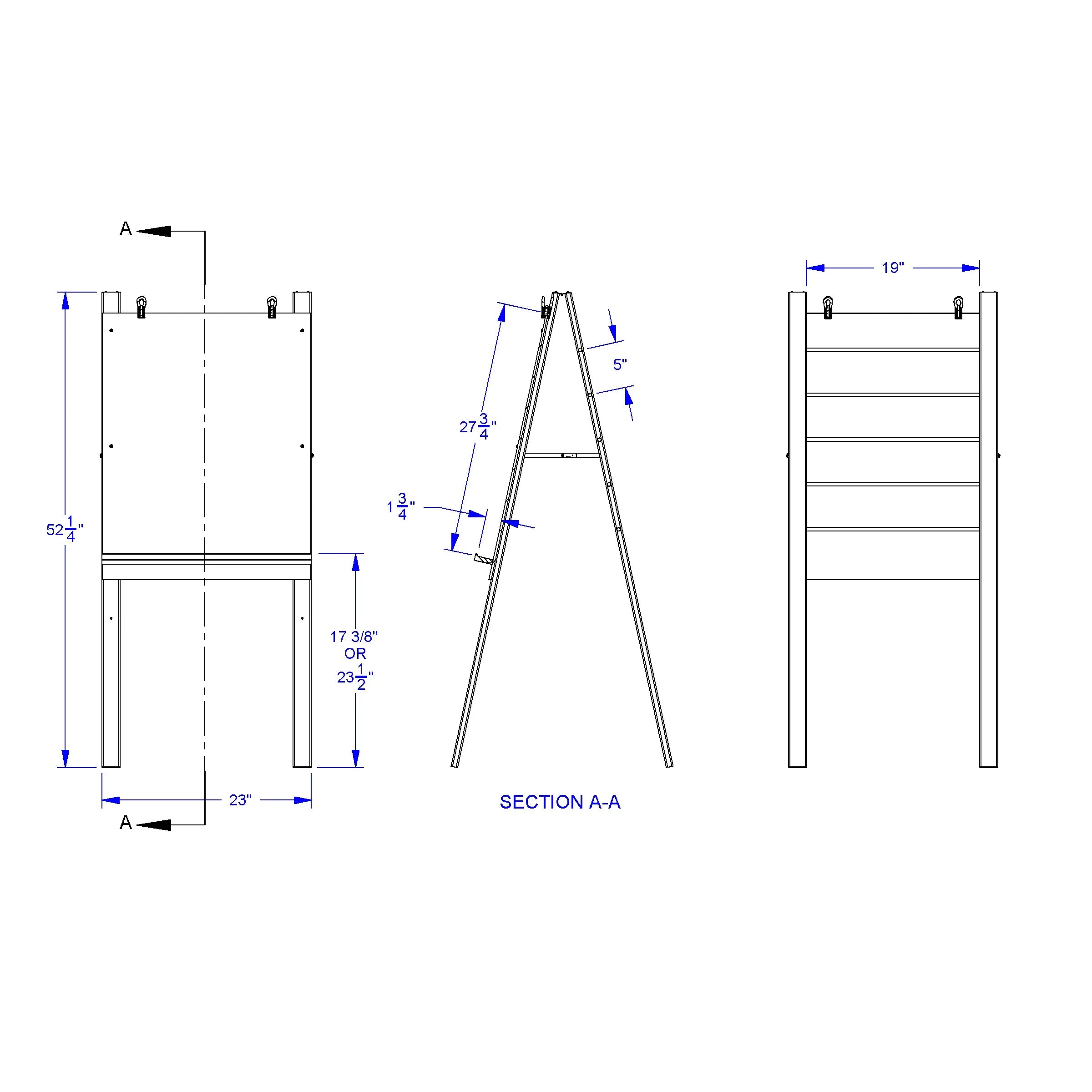 Jonti-Craft® Teachers' Standard Easel - Write-n-Wipe