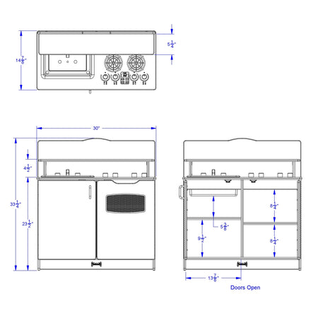 Jonti-Craft® Kitchen Activity Center