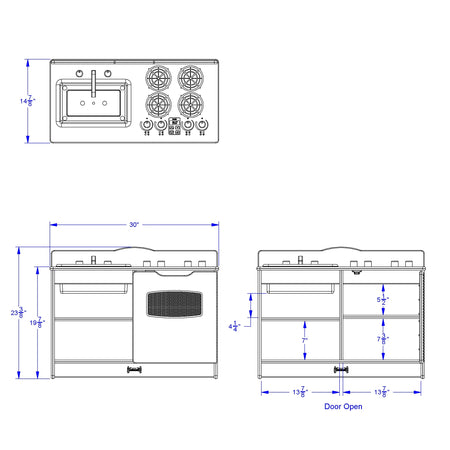 Jonti-Craft® Toddler Kitchen Café