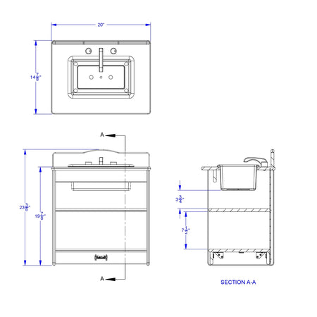 Jonti-Craft® Toddler Kitchen Sink