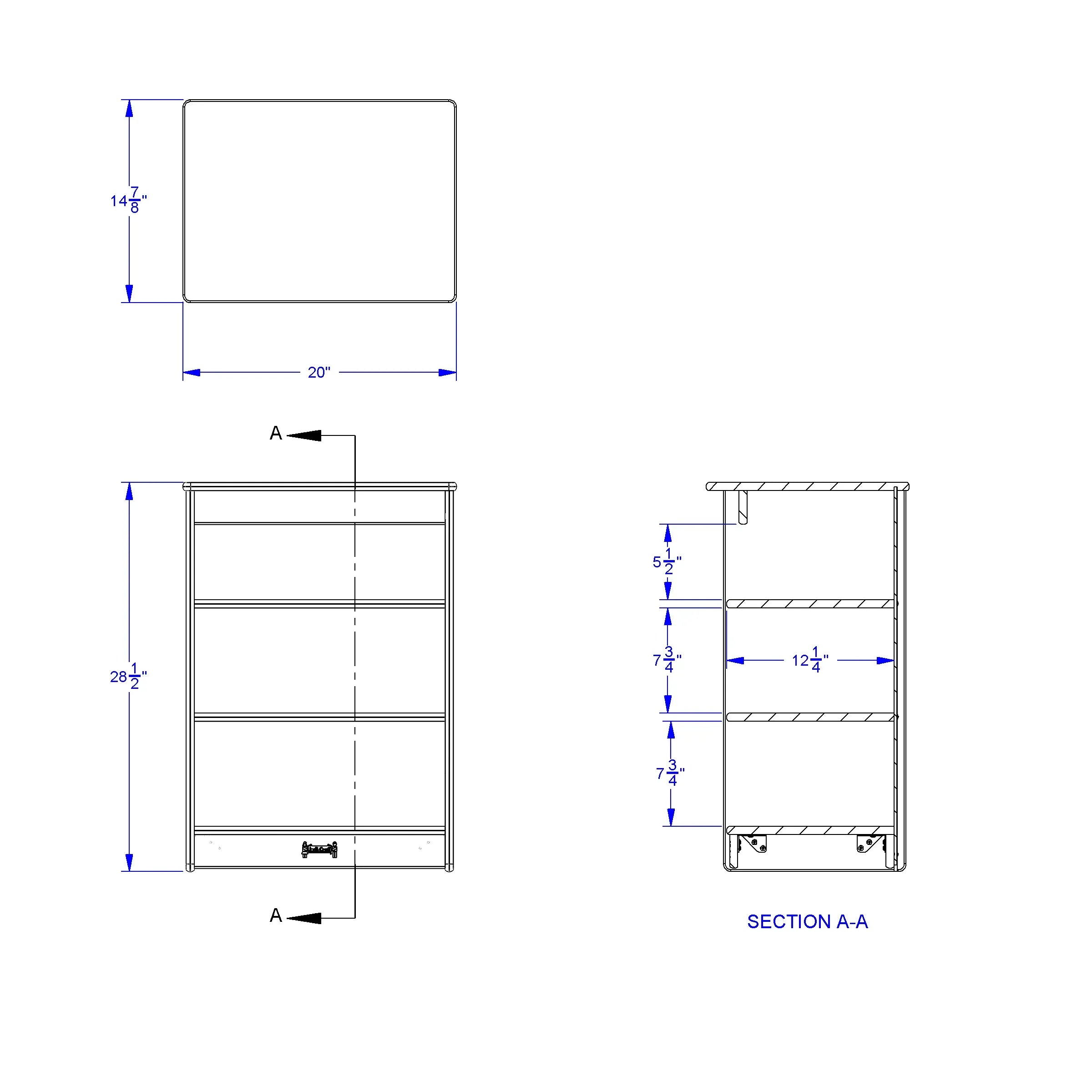 Jonti-Craft® Toddler Kitchen Refrigerator