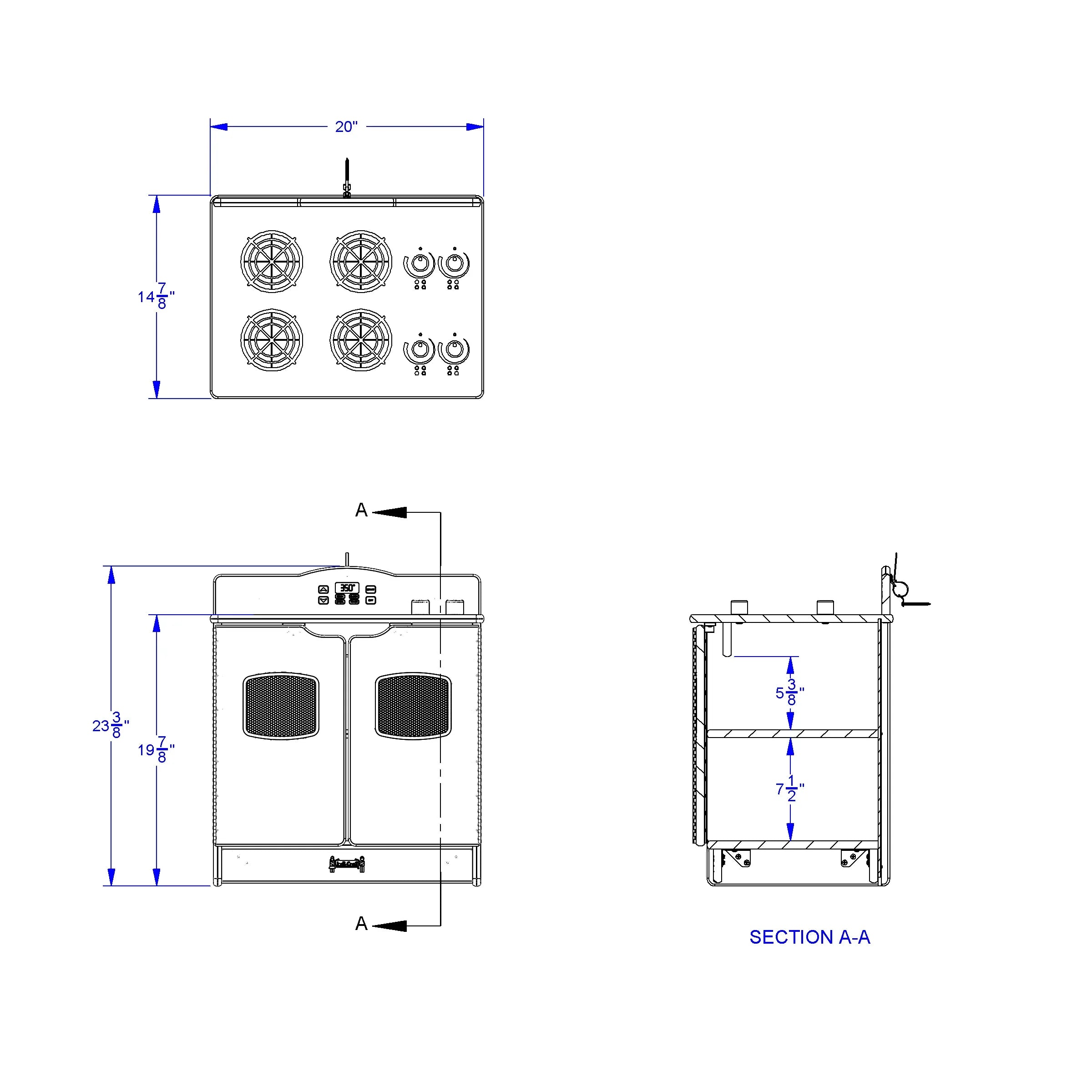 Jonti-Craft® Toddler Gourmet Kitchen Stove