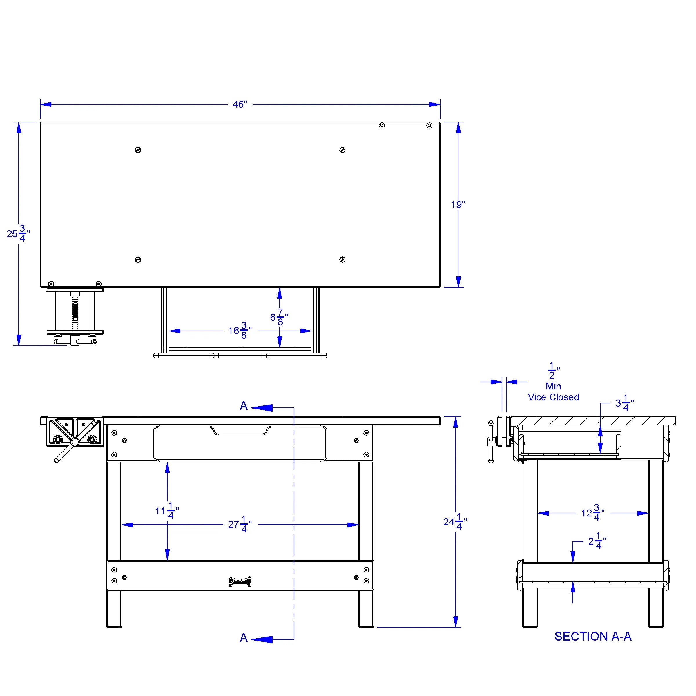 Jonti-Craft® Workbench with Drawer