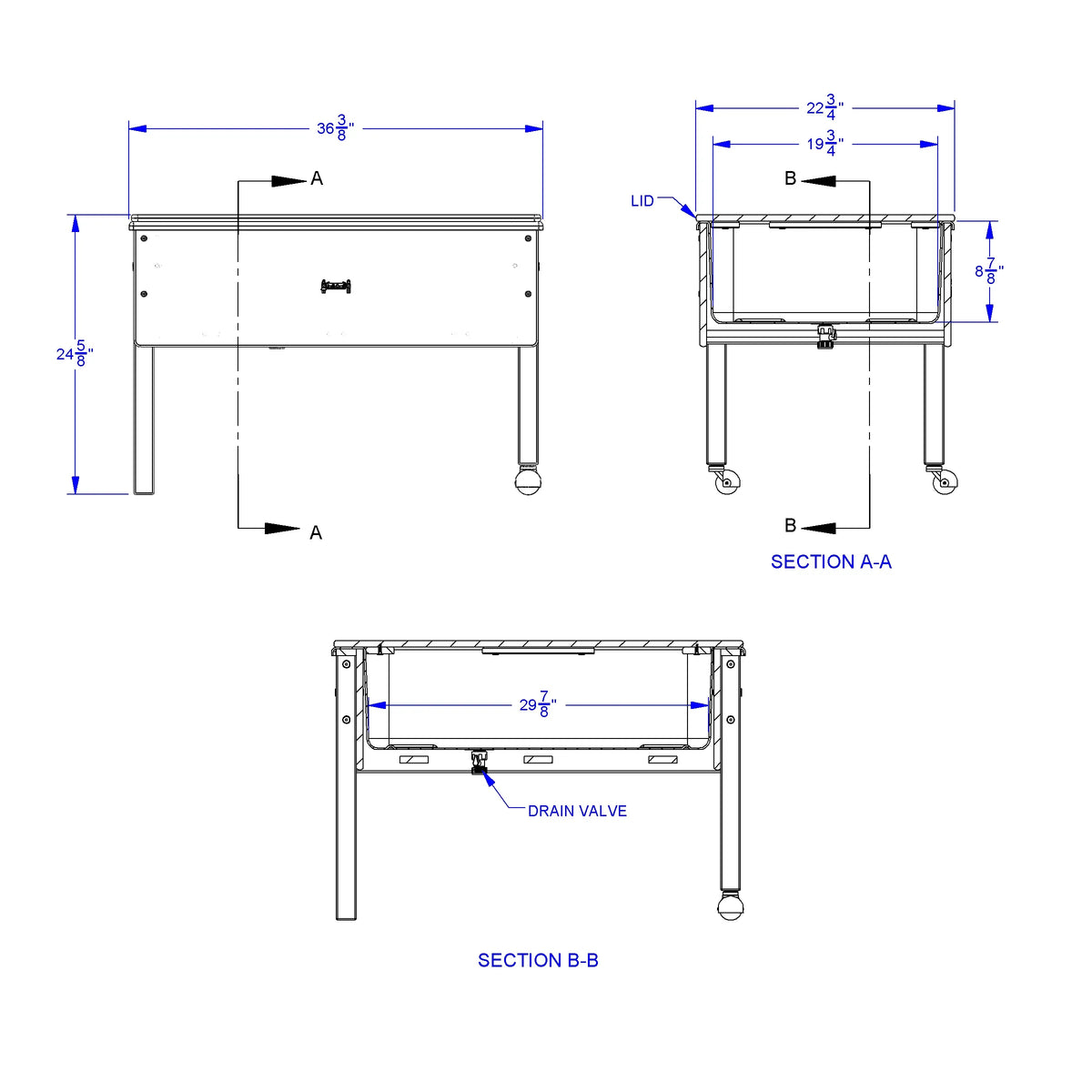 Jonti-Craft® Space Saver Sensory Table