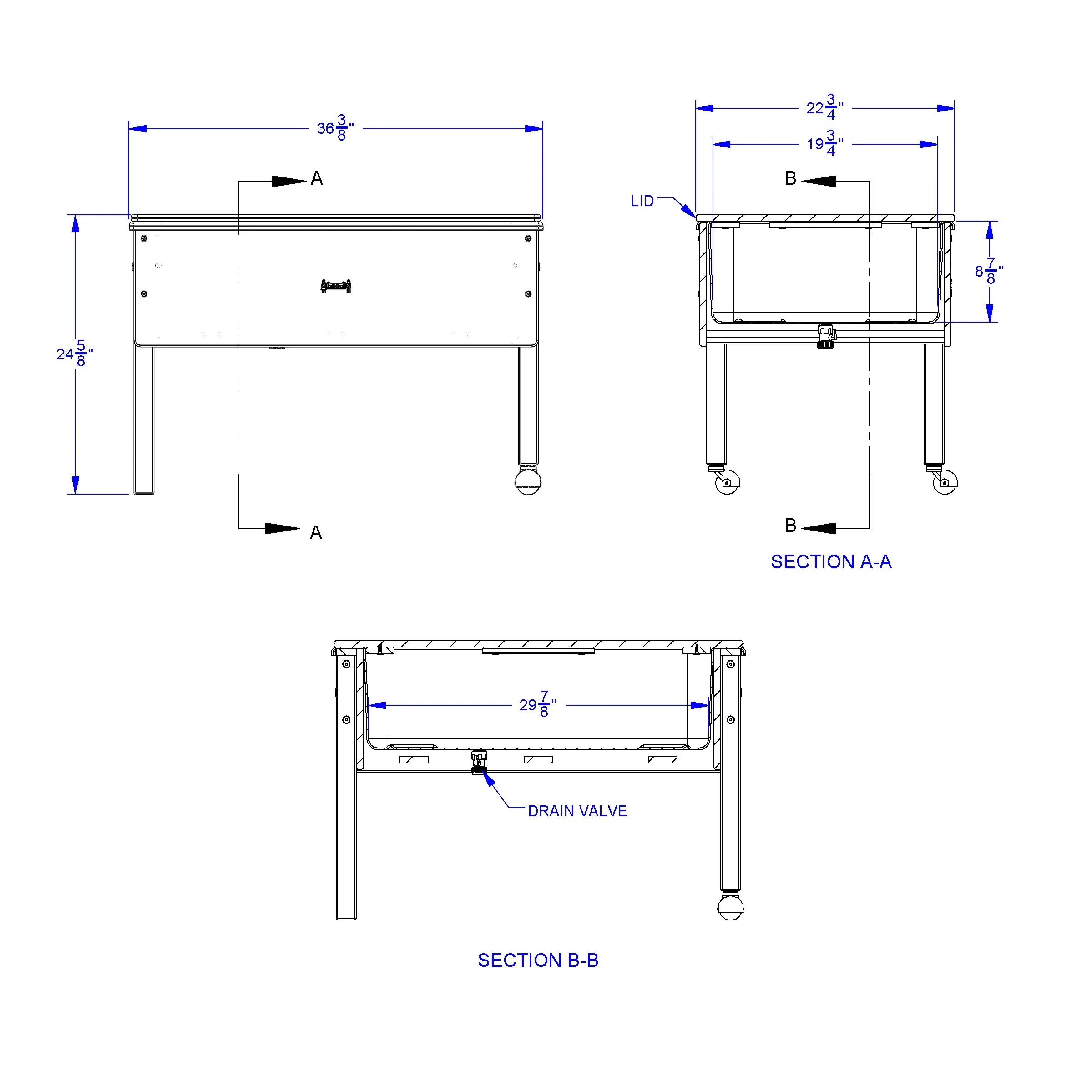Jonti-Craft® Space Saver Sensory Table