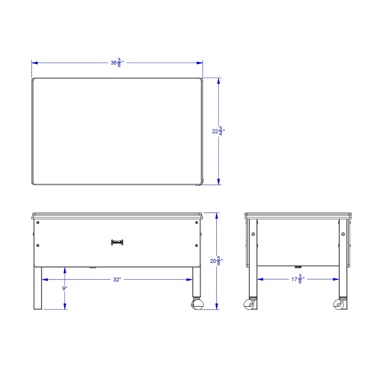 Jonti-Craft® Toddler Space Saver Sensory Table
