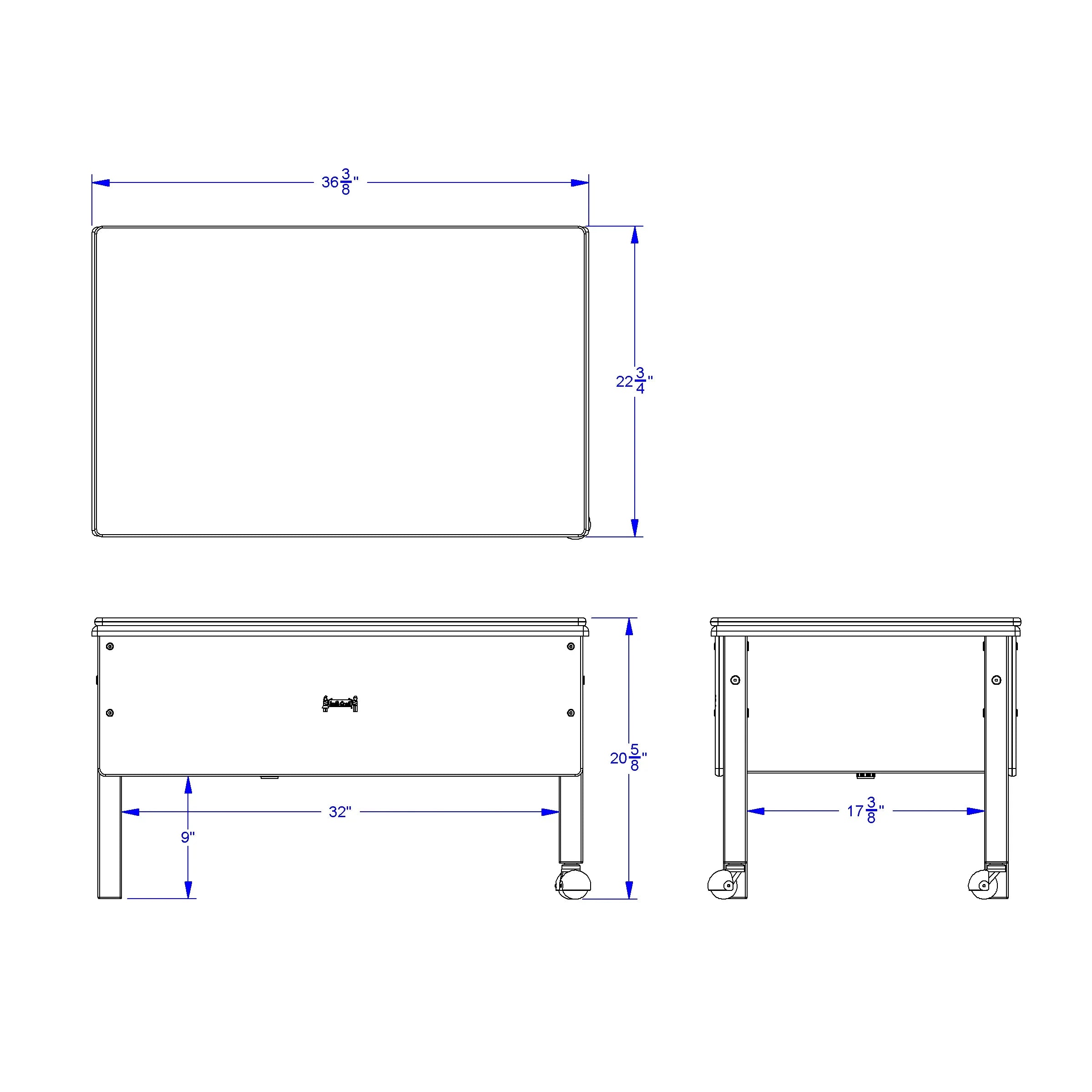 Jonti-Craft® Toddler Space Saver Sensory Table