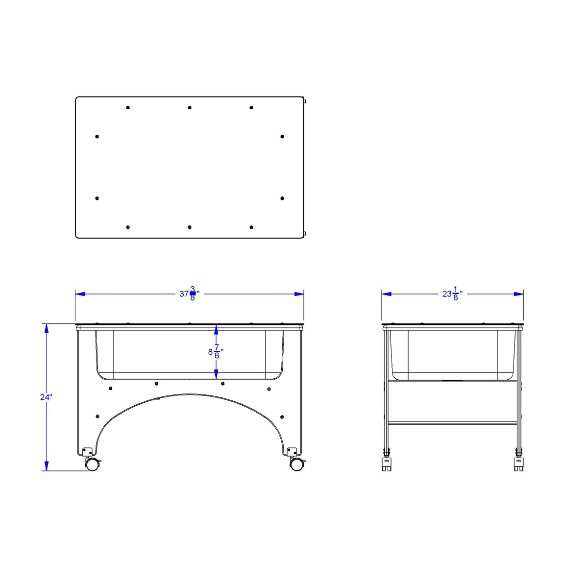 Jonti-Craft® See-Thru Sensory Table