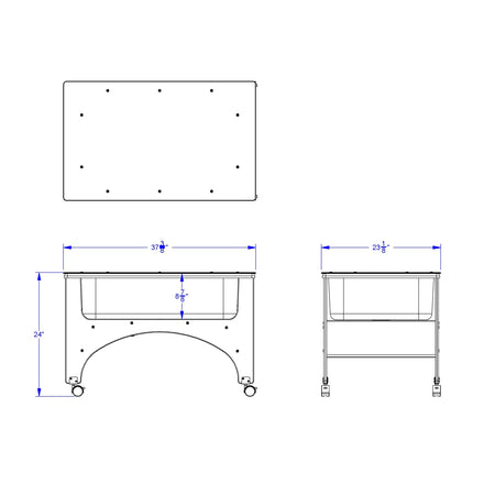 Jonti-Craft® See-Thru Sensory Table