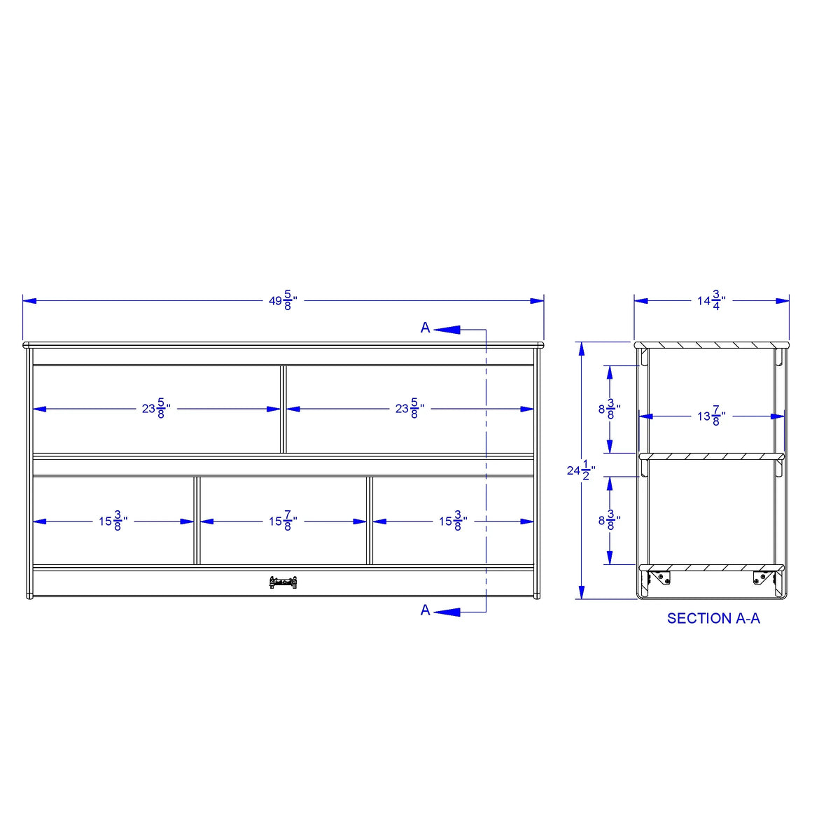 Jonti-Craft® Open Toddler Shelf