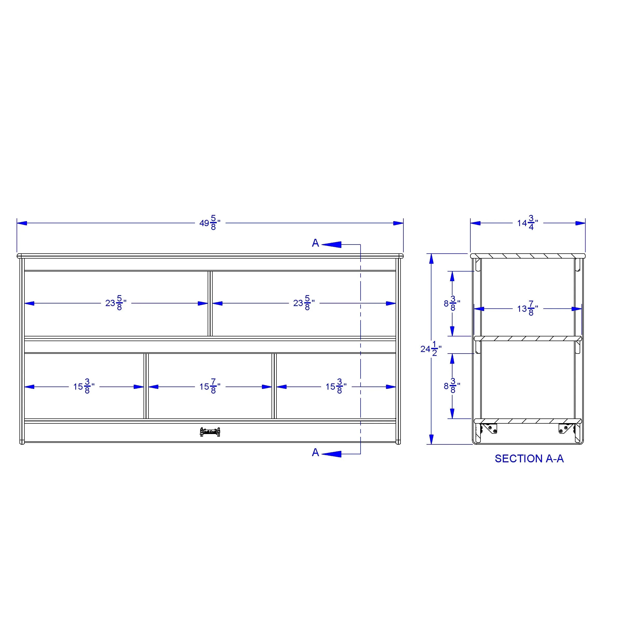 Jonti-Craft® Open Toddler Shelf