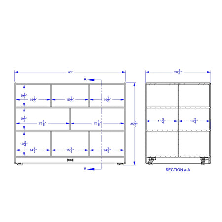 Jonti-Craft® Super-Sized Double-Sided Island
