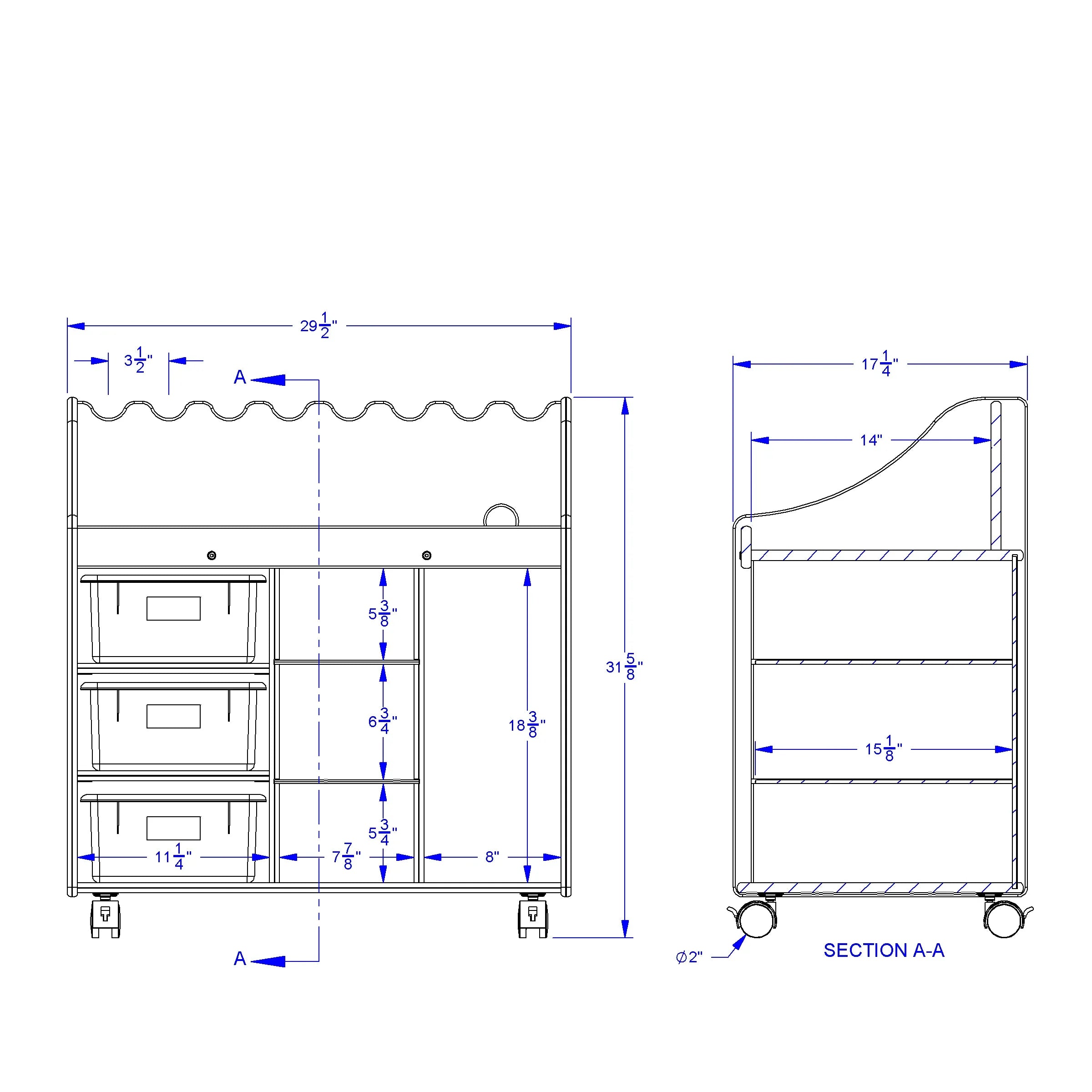 Jonti-Craft® Mobile Audio Cart