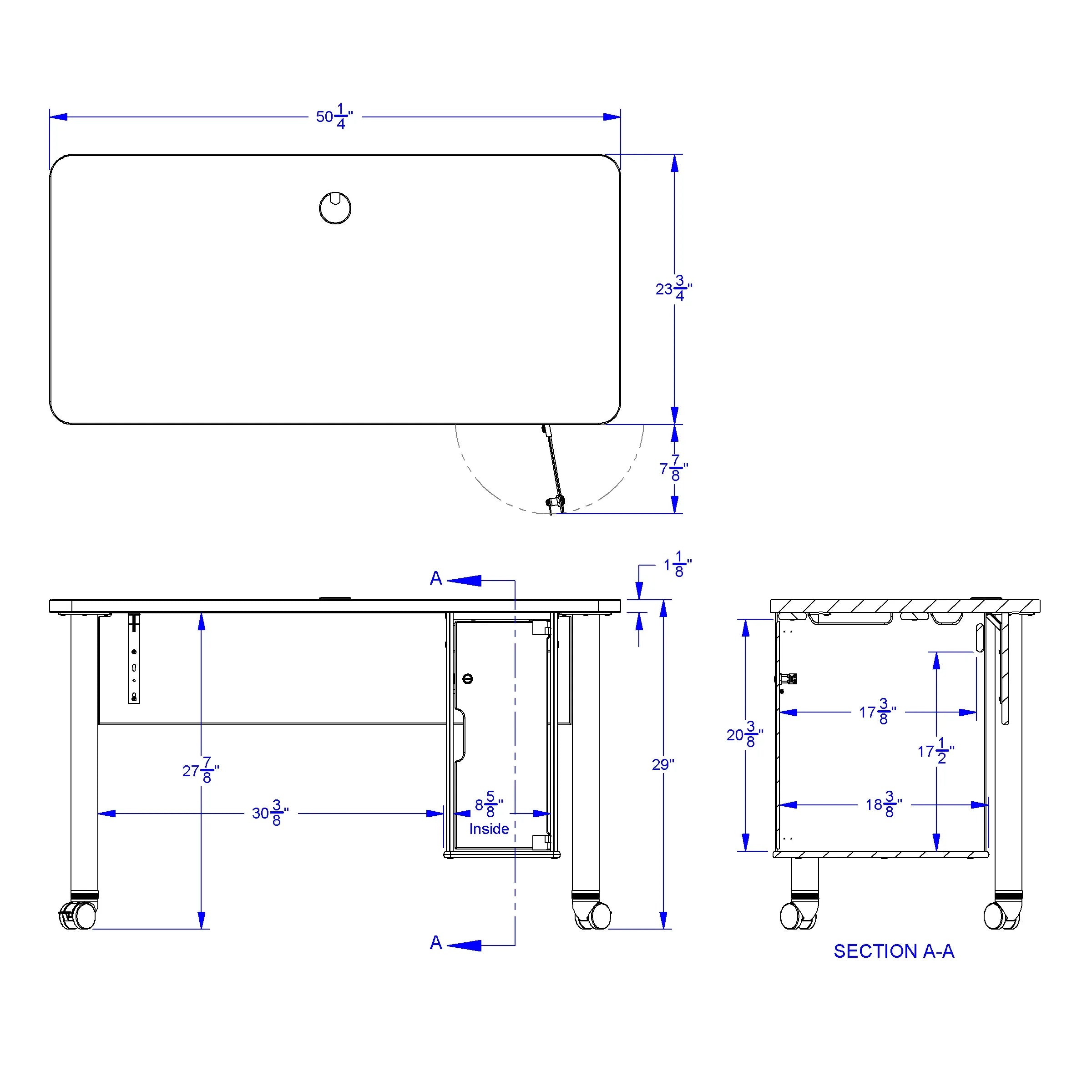 Jonti-Craft® Single Computer Lab Table