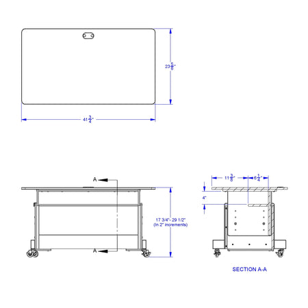 Jonti-Craft® Apollo Single Computer Desk - Maple Top