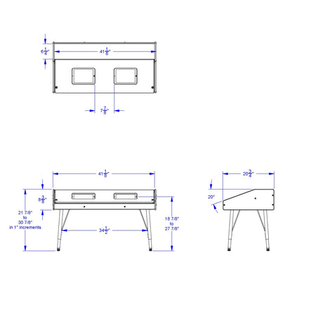 Jonti-Craft® Dual Tablet Table - Stationary