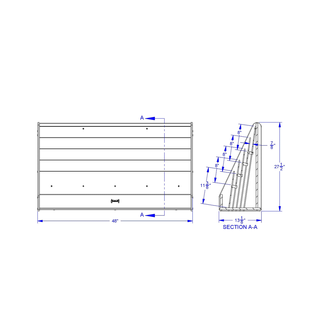 Jonti-Craft® Flushback Extra Wide Pick-a-Book Stand