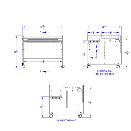 Jonti-Craft® Enterprise Single Computer Desk