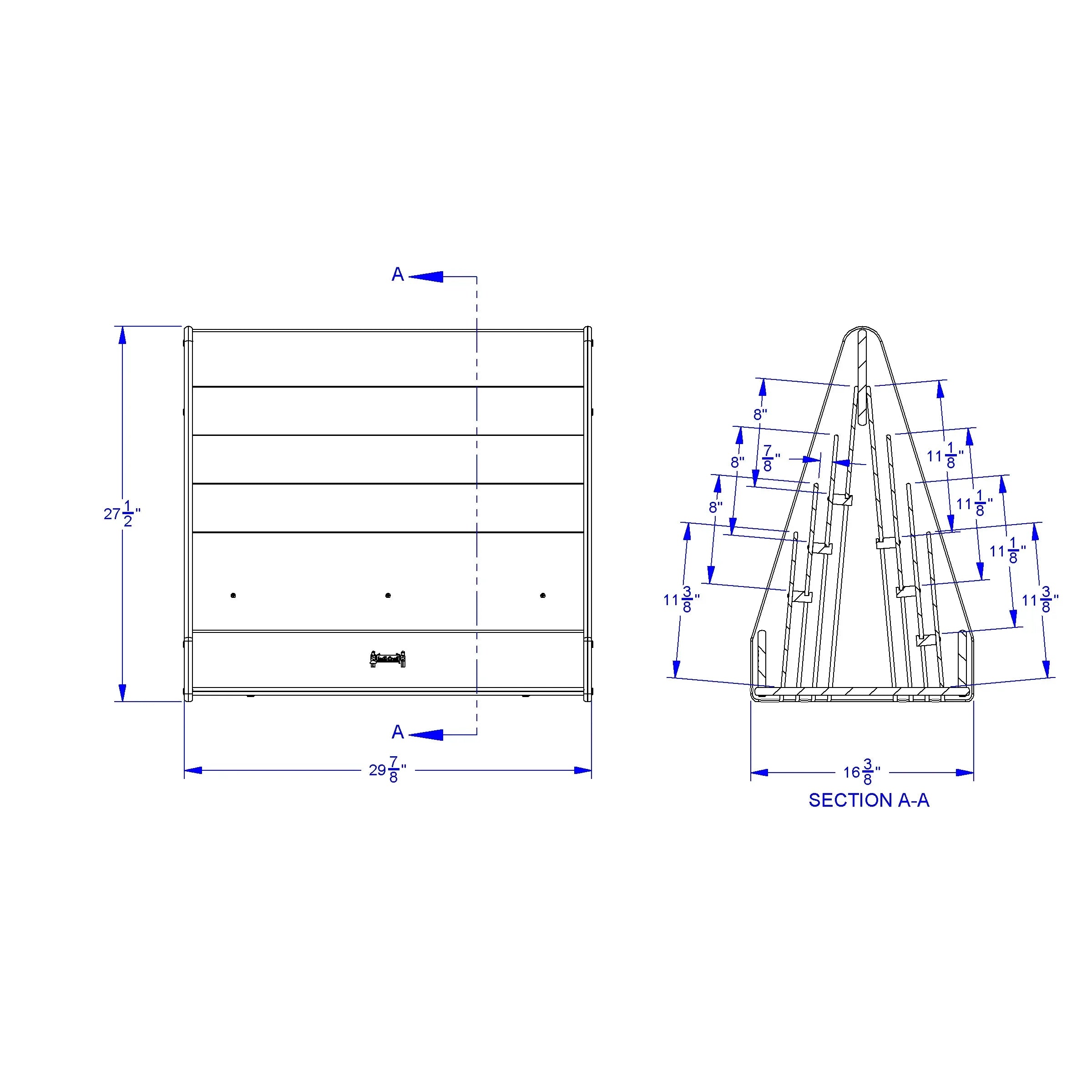 Jonti-Craft® Double-Sided Multi Pick-a-Book Stand