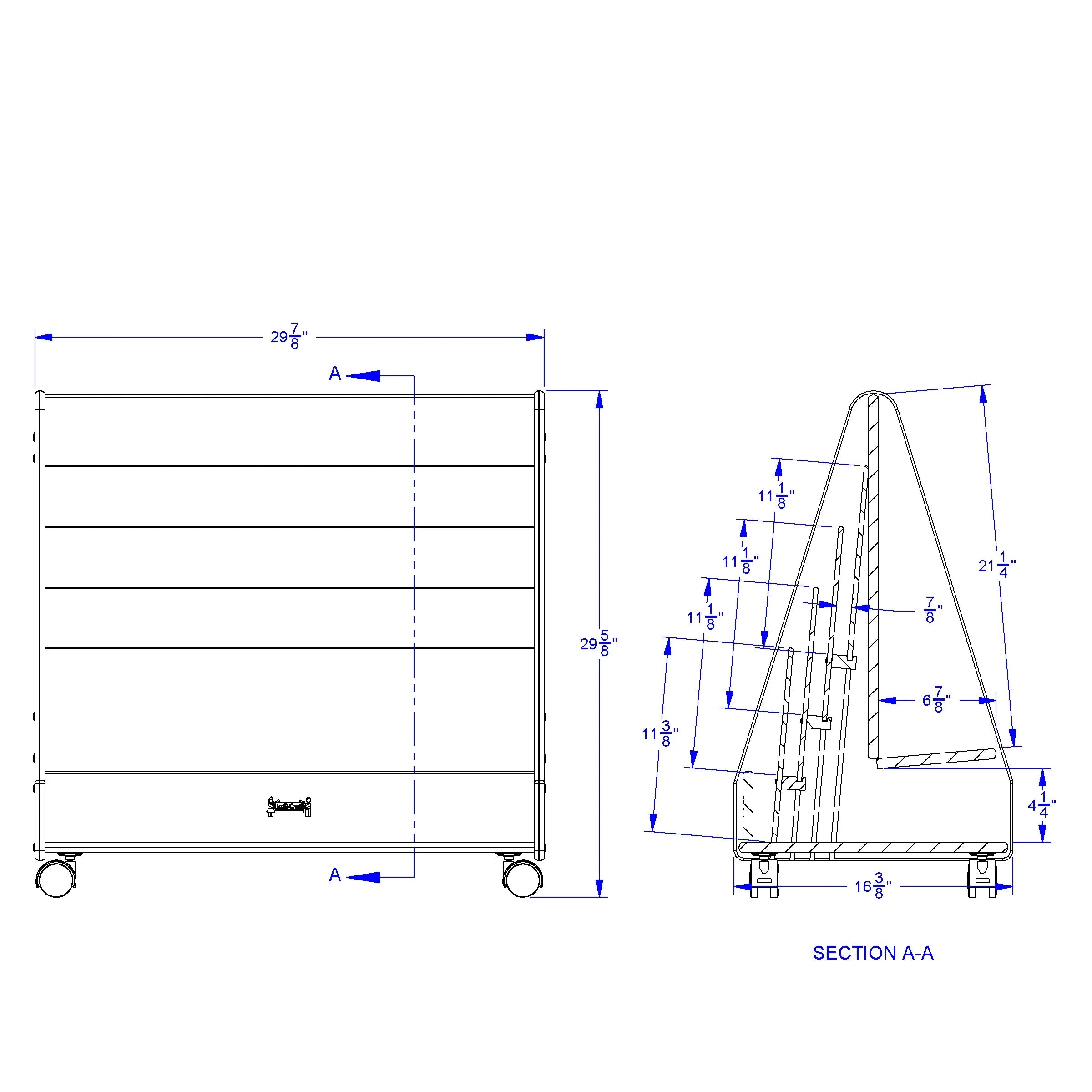 Jonti-Craft® Big Book Pick-a-Book Stand - Mobile