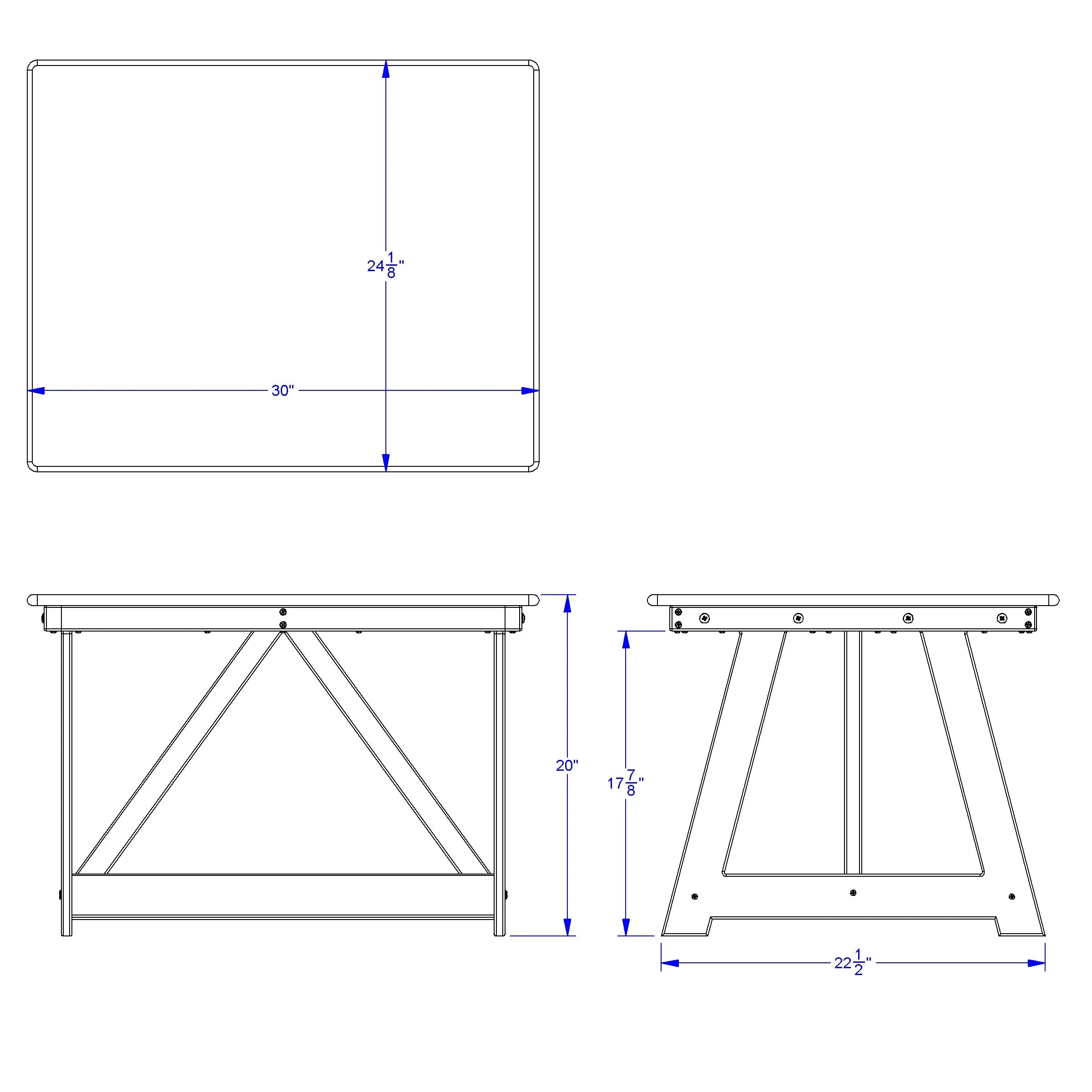 EverPlay™ Small Outdoor Table and Bench Set