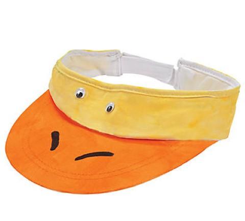 DIY Value White Cotton Visors To Decorate - 12 pcs.